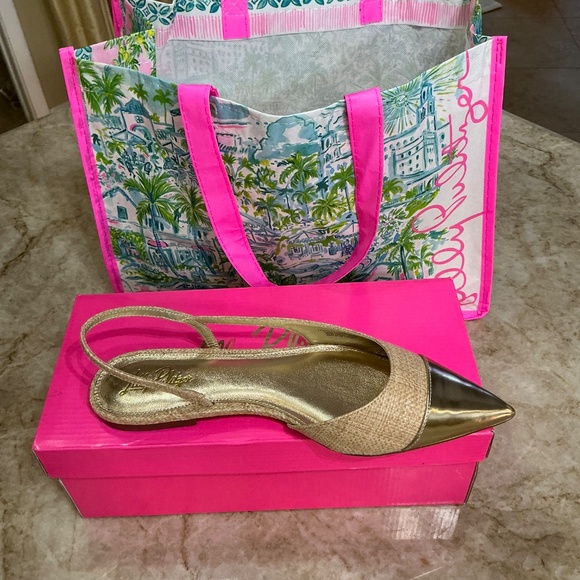 LILLY PULITZER DORSEE SLINGBACK - Picture 2 of 4
